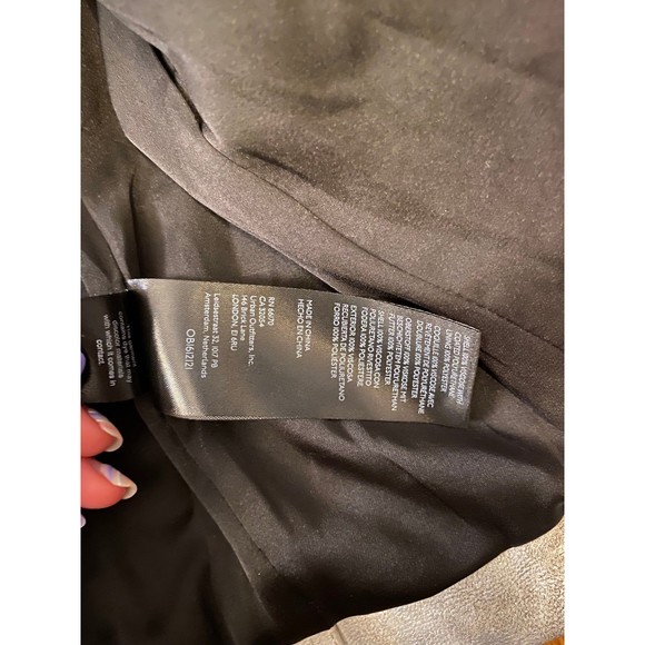 Free people leather jacket - Picture 3 of 4